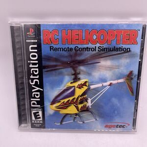RC Helicopter (Sony PlayStation 1, 2002) Complete - Tested